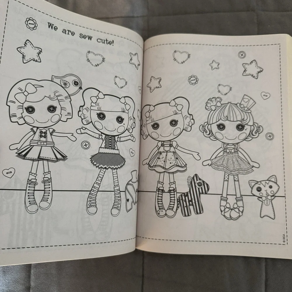 Lalaloopsy Coloring Book Magical Friends Forever Super Size Activity‎ & Coloring